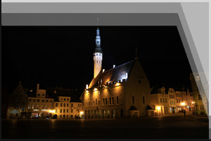 Cityfoto 38 - Estland, Tallinn bei Nacht