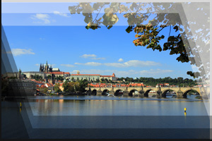 Cityfoto 44 - Tschechien, Prag, Stadtansicht, Karlsbrücke